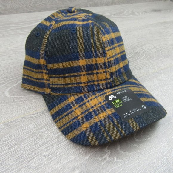 Nike SB Heritage 86 Skate Flannel Hat Cap Adult One Size Fit NEW - Picture 3 of 13